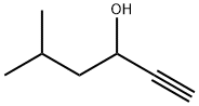 5-メチル-1-ヘキシン-3-オール 化学構造式