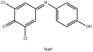 2,6-二氯靛酚钠,620-45-1,结构式