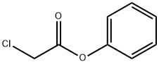 クロロ酢酸フェニル 化学構造式