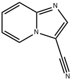 イミダゾ[1,2-a]ピリジン-3-カルボニトリル 化学構造式