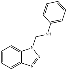 N-PHENYLBENZOTRIAZOLEMETHANAMINE Structure