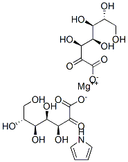 bis(5-oxo-L-prolinato-N1,O2)magnesium Struktur