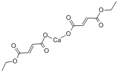 富马酸单乙基酯钙盐,62008-22-4,结构式
