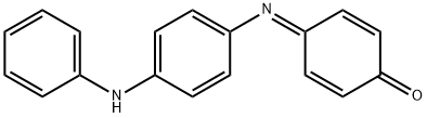 4-[[4-(苯基氨基)苯基]亚氨基]环己-2,5-二烯-1-酮, 6201-64-5, 结构式