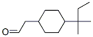 2-(4-TERT-AMYLCYCLOHEXYL)ACETALDEHYDE Structure