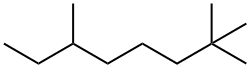 2,2,6-Trimethyloctane Structure