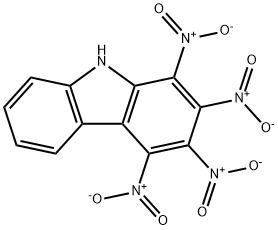 1,2,3,4-tetranitrocarbazole 结构式