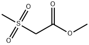 メタンスルホニル酢酸メチル 化学構造式