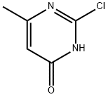 4(1H)-Pyrimidinone, 2-chloro-6-methyl- (9CI) Struktur