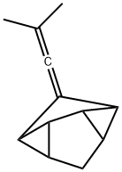 Octahydro-1-(2-methyl-1-propenylidene)dicyclopropa[cd,gh]pentalene Structure