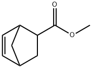 5-ノルボルネン-2-カルボン酸メチル (endo-, exo-混合物) 化学構造式