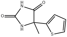 5-METHYL-5-THIEN-2-YLIMIDAZOLIDINE-2,4-DIONE Structure
