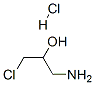 1-amino-3-chloropropan-2-olhydrochloride Structure