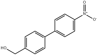 4-(4-Nitrophenyl)benzyl alcohol 化学構造式