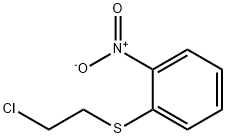 1-[(2-chloroethyl)thio]-2-nitrobenzene Structure