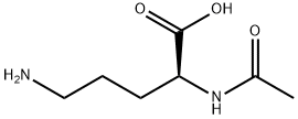 NA-アセチル-L-オルニチン 化学構造式