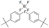 双(4-叔丁基苯基)碘鎓四氟硼酸盐,62051-09-6,结构式