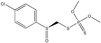 CARBOPHENOTHION-METHYL SULFOXIDE Struktur
