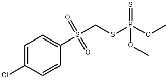 CARBOPHENOTHION METHYL SULFONE Structure