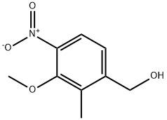 Benzenemethanol, 3-methoxy-2-methyl-4-nitro- (9CI) Structure