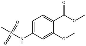 620612-15-9 METHYL 2-METHOXY-4-[(METHYLSULFONYL)AMINO]-BENZOATE