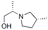 1-Pyrrolidineethanol,beta,3-dimethyl-,(betaS,3R)-(9CI) Struktur