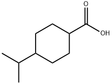 4-イソプロピルシクロヘキサンカルボン酸 化学構造式
