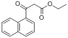 3-NAPHTHALEN-1-YL-3-OXO-PROPIONIC ACID ETHYL ESTER Struktur