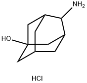 trans-4-Aminoadamantan-1-ol hydrochloride Struktur