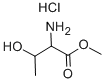 DL-THREONINE METHYL ESTER HYDROCHLORIDE 化学構造式