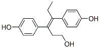 3,4-bis(4-hydroxyphenyl)-3-hexenol Structure