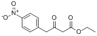 4-(4-硝基-苯基)-3-氧代丁酸乙酯 结构式