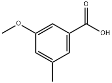 3-甲氧基-5-甲基苯甲酸, 62089-34-3, 结构式