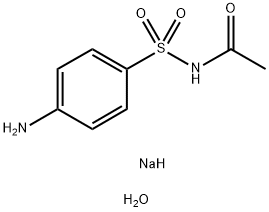 スルファセタミドナトリウム塩 化学構造式