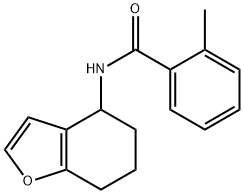 Benzamide, 2-methyl-N-(4,5,6,7-tetrahydro-4-benzofuranyl)- (9CI) Structure