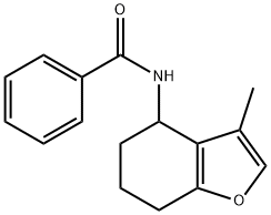 Benzamide, N-(4,5,6,7-tetrahydro-3-methyl-4-benzofuranyl)- (9CI) Structure