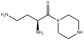 Piperazine, 1-[(2S)-2,4-diamino-1-oxobutyl]- (9CI) Structure