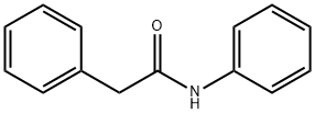 N-フェニル-2-フェニルアセトアミド 化学構造式