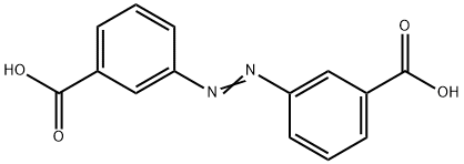 3,3'-AZODIBENZOIC ACID Structure