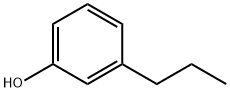 3-正-丙基苯酚,621-27-2,结构式