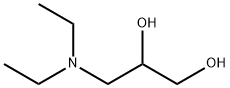 3-(ジエチルアミノ)-1,2-プロパンジオール 化学構造式