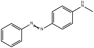 4-(METHYLAMINO)AZOBENZENE Structure