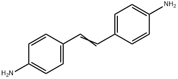 4,4'-ジアミノスチルベン 化学構造式