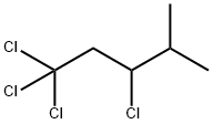 1,1,1,3-テトラクロロ-4-メチルペンタン 化学構造式