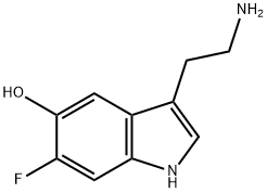 6-fluoroserotonin Struktur