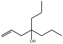 4-正丙基-1-庚基-4-醇, 62108-07-0, 结构式