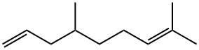4,8-ジメチル-1,7-ノナジエン 化学構造式