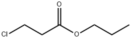 3-クロロプロピオン酸プロピル 化学構造式