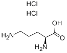 L-オルニチン二塩酸塩 化学構造式