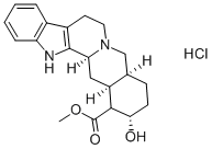 育亨宾碱, 6211-32-1, 结构式